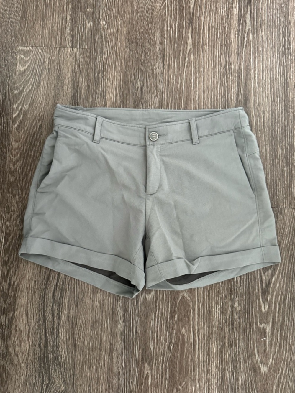 Free Fly Bamboo Khaki Roll Cuff Shorts